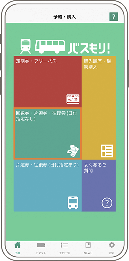 購入方法画面